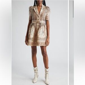 Zimmermann Matchmaker bandana dress, size 0